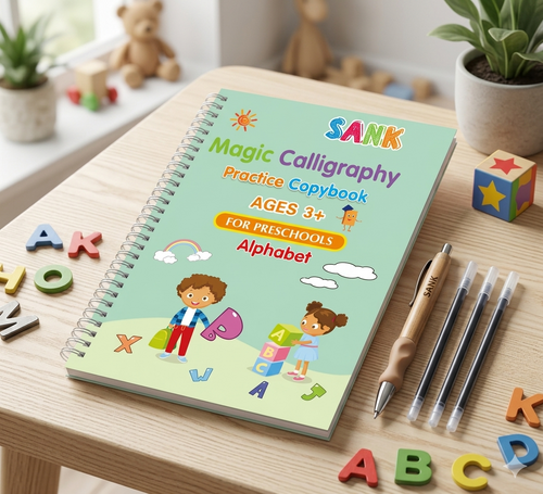 Cuaderno Reutilizable de Escritura — Mejora la Letra de tu Hijo en 30 Días