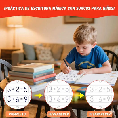 Cuaderno Reutilizable de Escritura — Mejora la Letra de tu Hijo en 30 Días